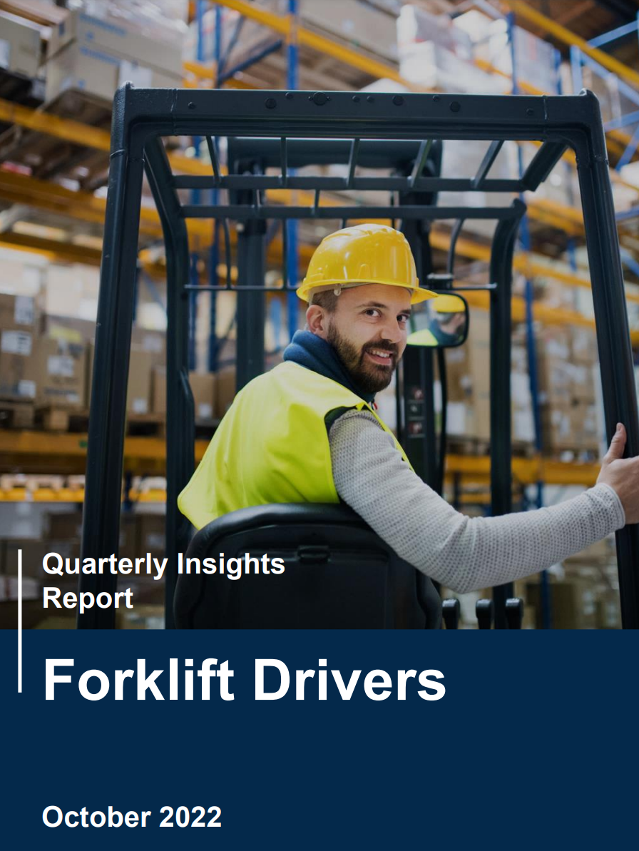 Forklift Drivers Salary Survey Q3 2022 www.pertemps.co.uk