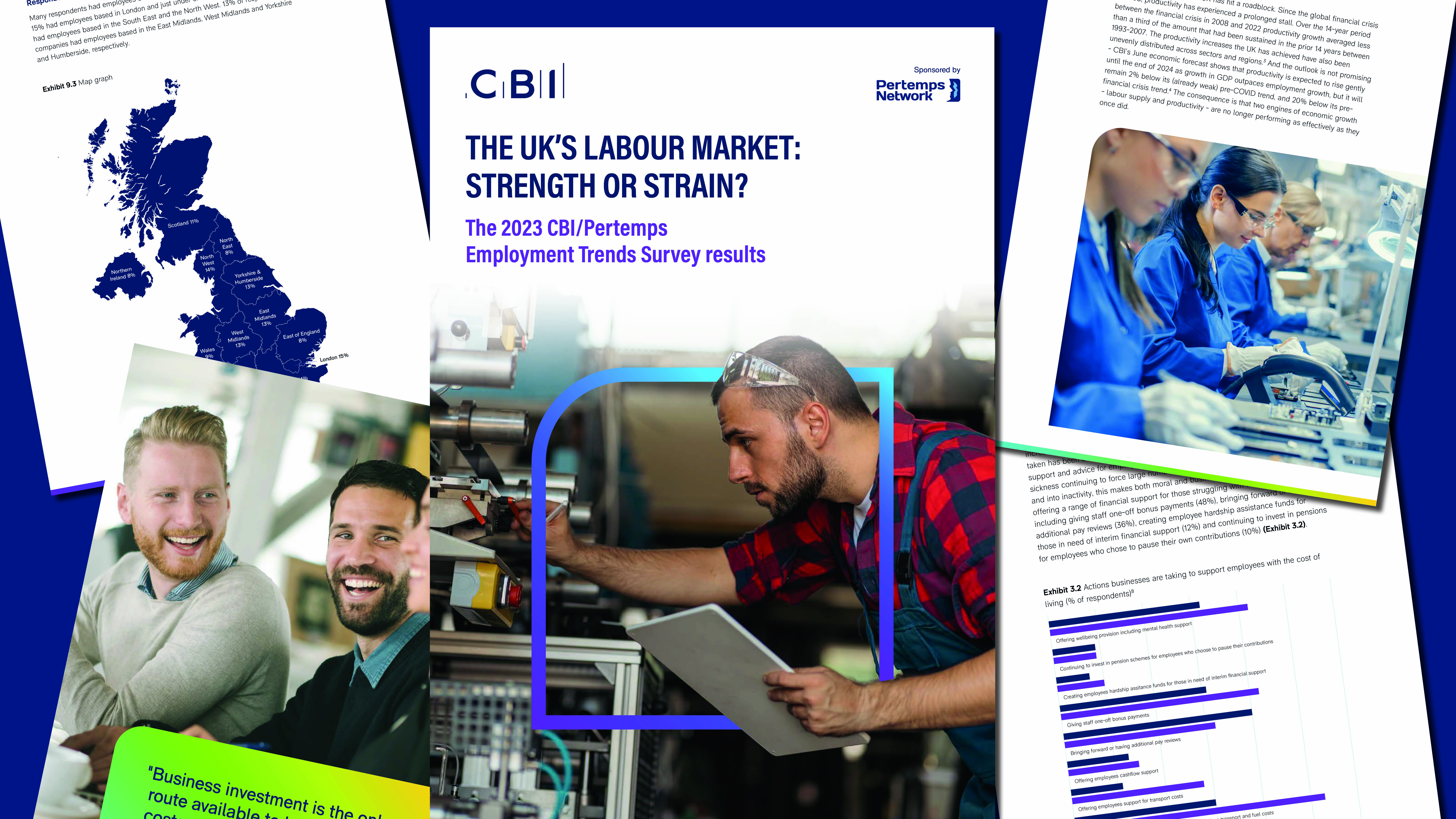CBI Employment Trends Survey overlay 2023