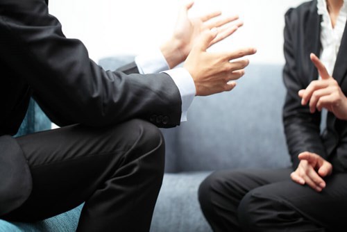 passionate hand gestures