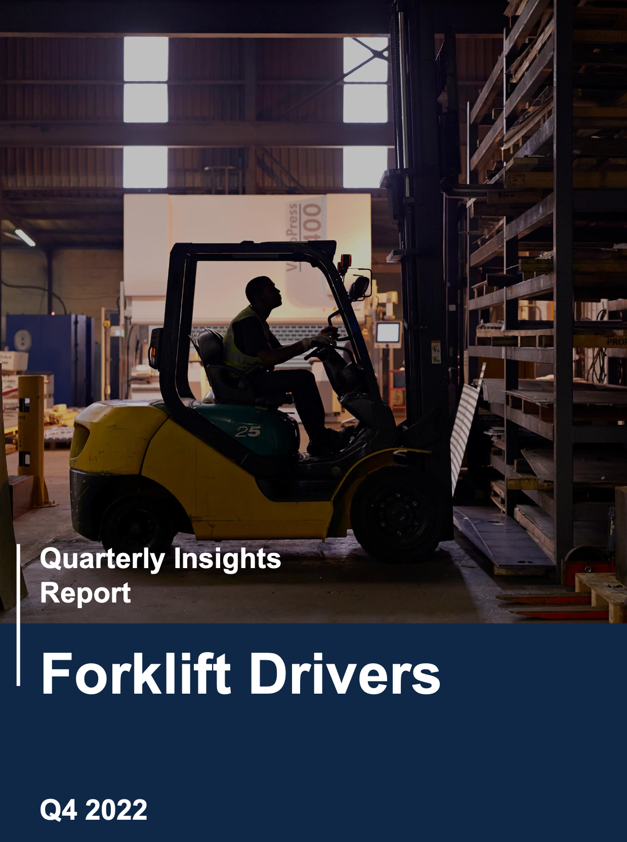Forklift Drivers Salary Survey Q4 2022 www.pertemps.co.uk